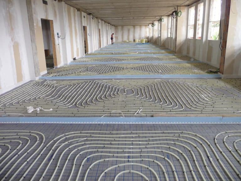 impianti radianti pavimento